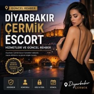 Diyarbakır Çermik escort hizmetleri için güncel rehber başlığı ve metin içeren bir görsel