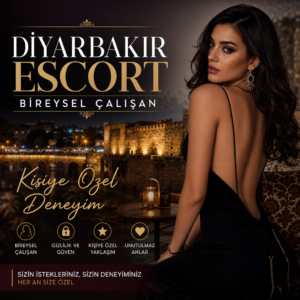 Diyarbakır eskort bireysel çalışanı: kişiye özel deneyim ve gizlilik vurgulu tanıtım görseli