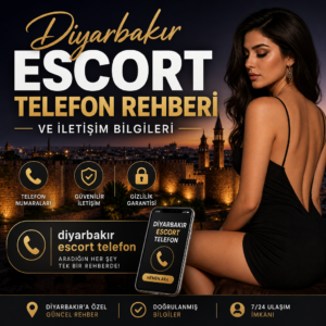 Diyarbakır’da telefonla ulaşım ve iletişim rehberi temalı tanıtım görseli