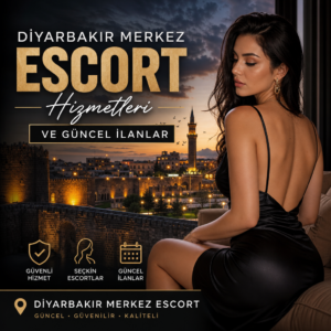 Diyarbakır Merkez escort hizmetleri için ilan metni ve bilgilendirme görseli