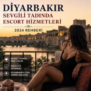 Diyarbakır Sevgili Tadında Escort - Modern city skyline of Diyarbakır at sunset with historic walls and buildings in the fore