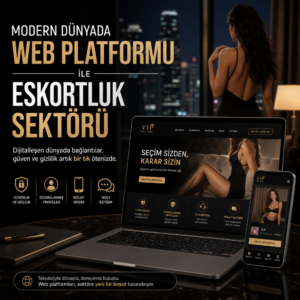 Modern web platform promoting secure, discreet escort services in the digital age