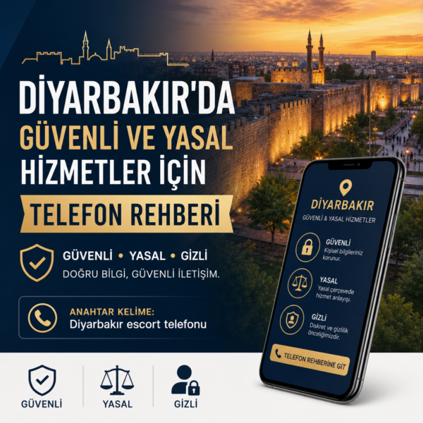 Diyarbakır escort telefonu illustration for Diyarbakır’da Güvenli ve Yasal Hizmetler İçin Telefon Rehberi