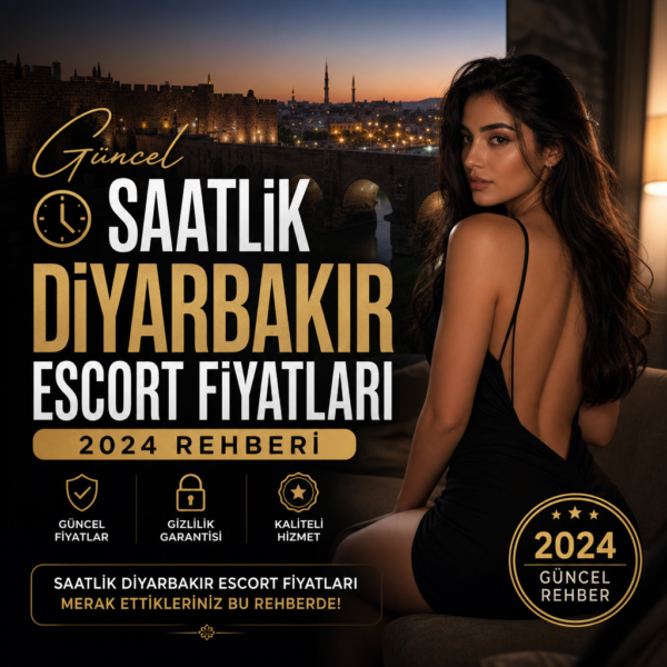 A table showing updated hourly escort prices in Diyarbakır for 2024, with a focus on quality and privacy.